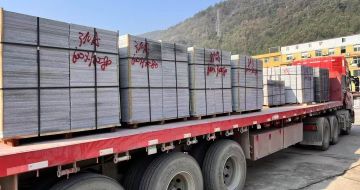 玉林 芝麻灰地铺石出货日常