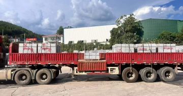 玉林 芝麻灰花岗岩地铺石出货日常