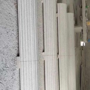 玉林 花岗岩厂家带你看白麻花岗岩门楼大柱柱皮