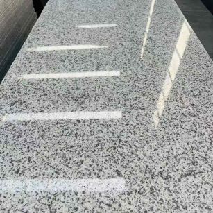 玉林 白麻花岗岩光面毛板