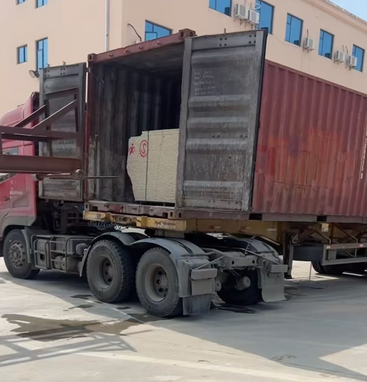 玉林 黄金麻荔枝面毛板