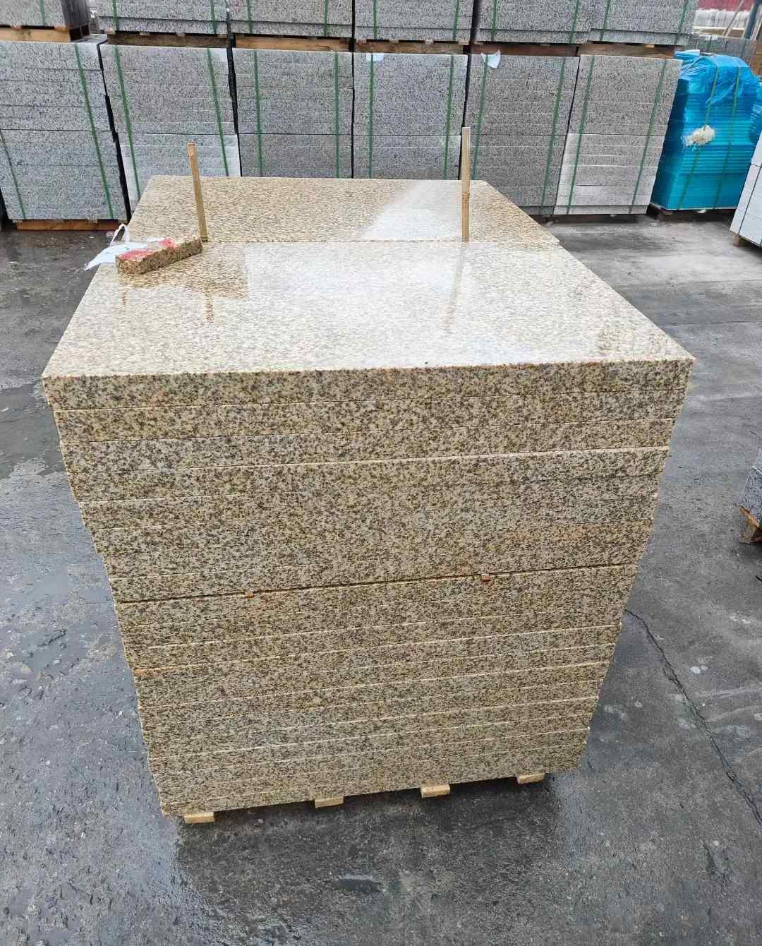 玉林 湖北黄金麻花岗岩石材荔枝面外墙石材