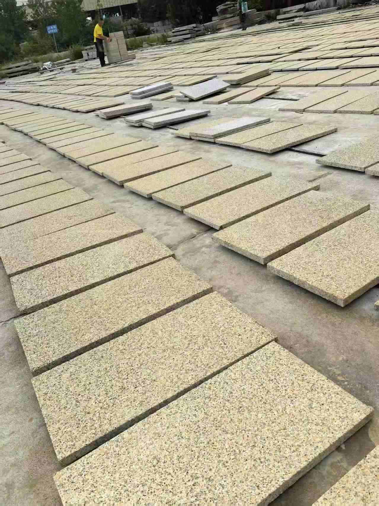 玉林 黄金麻荔枝地铺石面排板