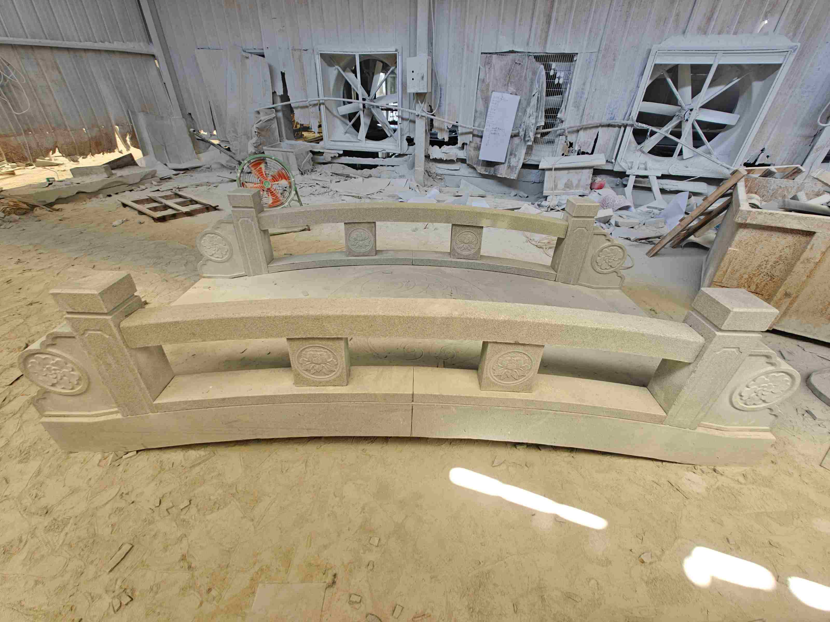 玉林 芝麻灰花岗岩异形加工-拱桥，石桥