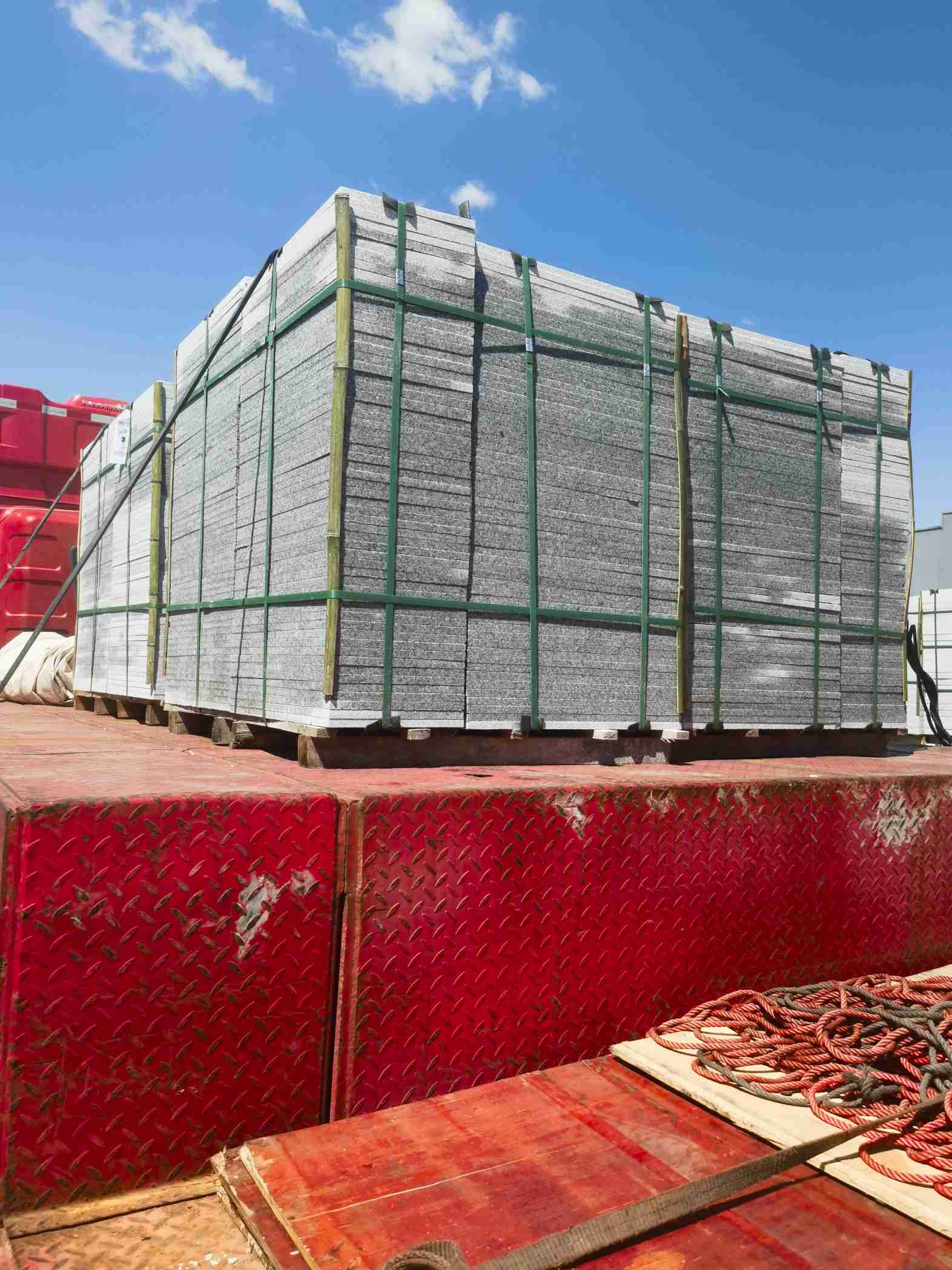 玉林 芝麻白火烧规格板地铺石300*600/600*600