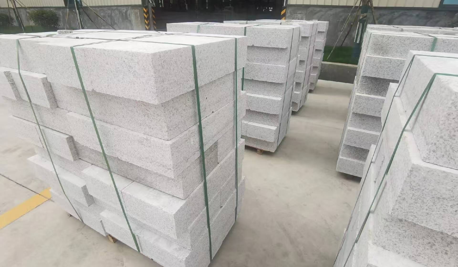 玉林 白麻花岗岩路沿石，立缘石，平缘石，路牙石，道牙石，马路牙子等