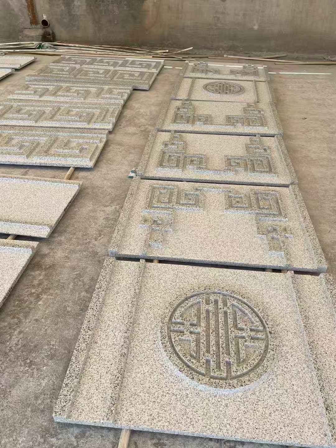 玉林 白麻花岗岩外墙立面雕刻板